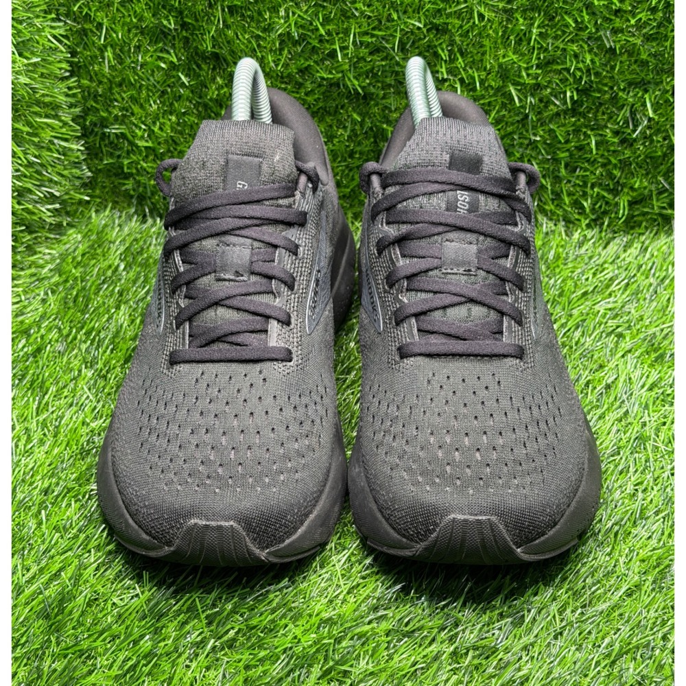 Brooks Ghost 16 Womens Running Shoes Triple Black 1204071B020 Size 9 - Picture 2 of 8